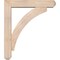 Ekena Millwork Thorton Craftsman Smooth Bracket w/ Offset Brace, Douglas Fir, 5 1/2"W x 26"D x 30"H BKT0604X26X30THR04SDF - alternate 3